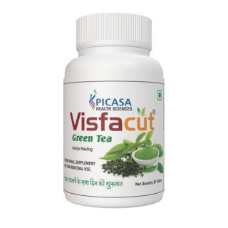 Picasa Visfacut Green Tea Tablets 